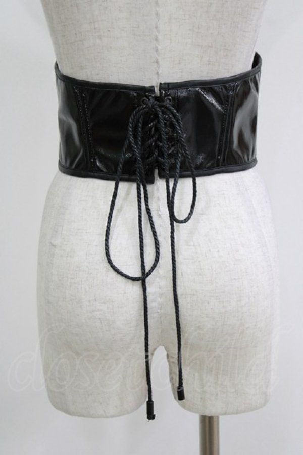 画像3: PUNK RAVE / ショートコルセット  ブラック H-26-04-12-051-PU-ZA-KB-ZH (3)