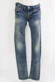 画像1: HYSTERIC GLAMOUR / ダメージデニムパンツ S ブルー H-26-04-12-053-PU-PA-KB-ZH (1)