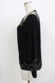 画像2: HYSTERIC GLAMOUR / スパンコールカーディガン  ブラック H-26-04-12-060-PU-TO-KB-ZH (2)