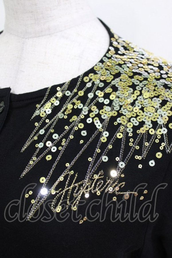画像4: HYSTERIC GLAMOUR / スパンコールカーディガン  ブラック H-26-04-12-060-PU-TO-KB-ZH (4)