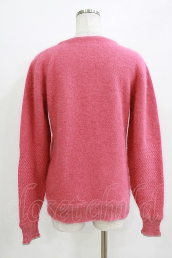 画像3: HYSTERIC GLAMOUR / ニットトップス  ピンク H-26-04-12-061-PU-TO-KB-ZH (3)