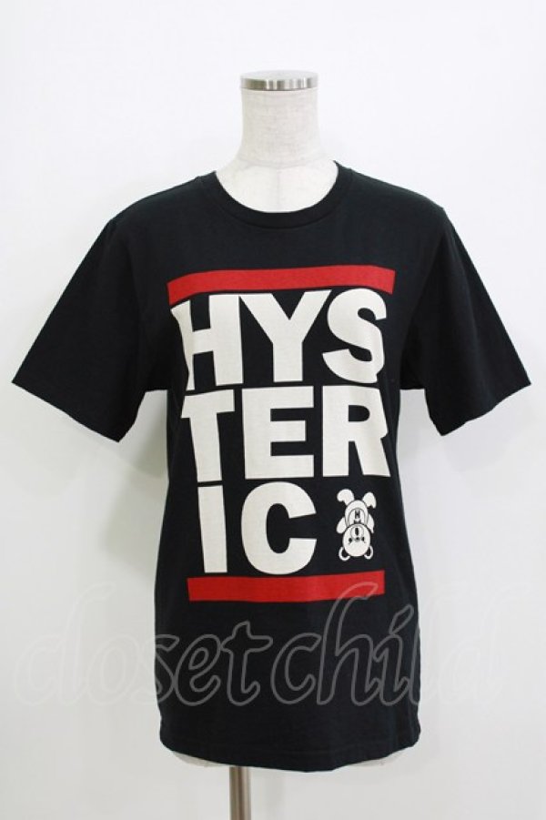 画像1: HYSTERIC GLAMOUR / プリントTシャツ S ブラック H-26-04-12-064-PU-TO-KB-ZH (1)