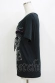 画像2: SEX POT ReVeNGe / コルセットプリントTシャツ  ブラック H-26-04-12-066-SP-TO-KB-ZH (2)
