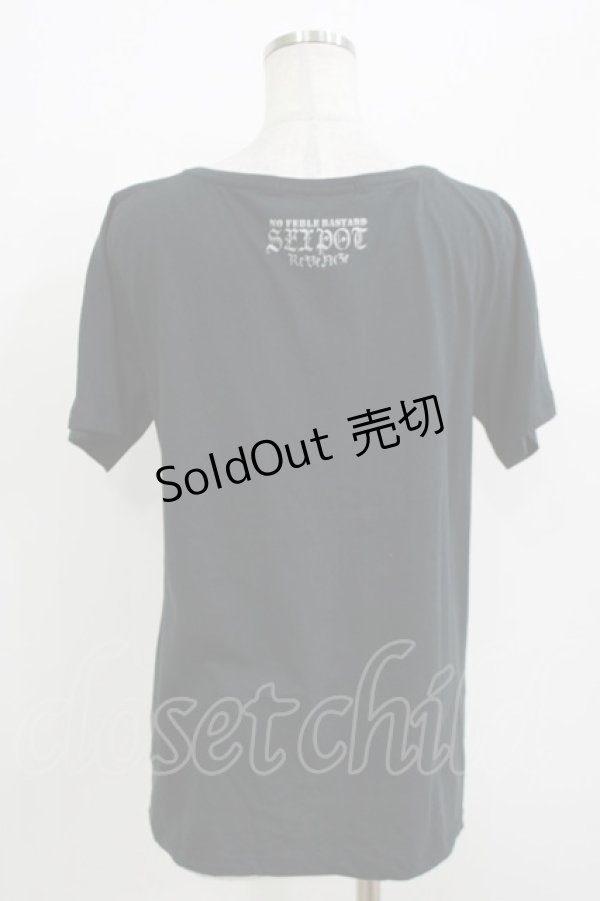画像3: SEX POT ReVeNGe / コルセットプリントTシャツ  ブラック H-26-04-12-066-SP-TO-KB-ZH (3)