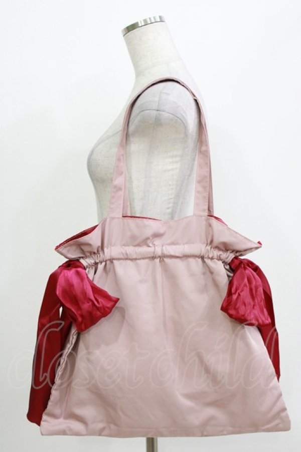 画像2: Q-pot. / 2Wayリボントート  Little Lady/ピンク H-26-04-12-068-QP-BG-KB-ZH (2)