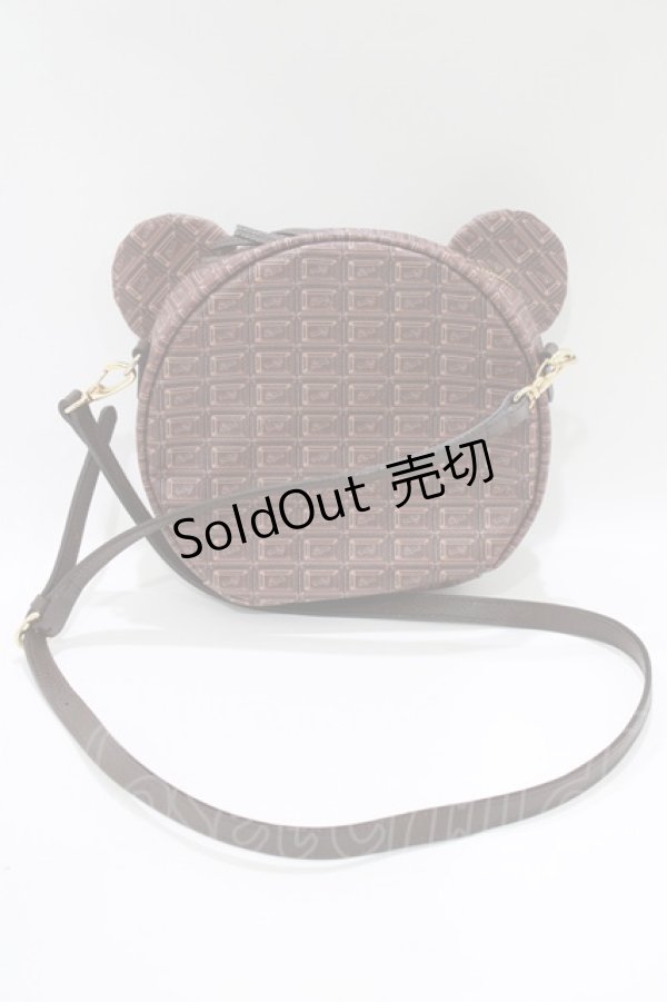 画像3: Q-pot. / ビターチョコレート・ベアークロスボディーバッグ  ビターチョコレート H-26-04-12-069-QP-BG-KB-ZH (3)