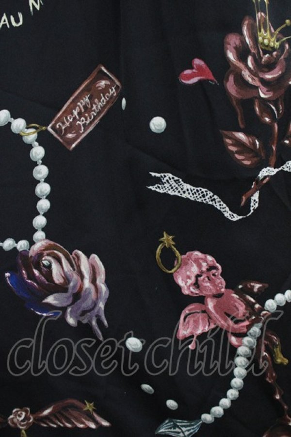 画像4: MILK / ショコラローズプリンセスドレス F ブラック H-26-04-12-007-ML-OP-ET-ZH (4)