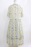 画像3: Jane Marple Dans Le Salon / Pale rosesリンクルドレス M イエロー H-26-04-12-010-JM-OP-KB-ZH (3)