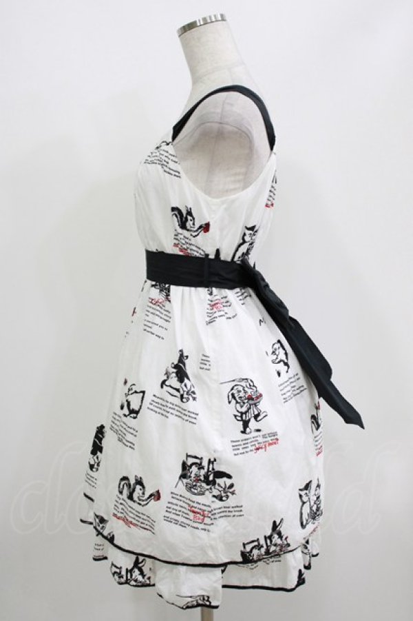 画像2: MILK / Animal Talesドレス  ホワイトベース H-26-04-12-019-ML-OP-KB-ZH (2)