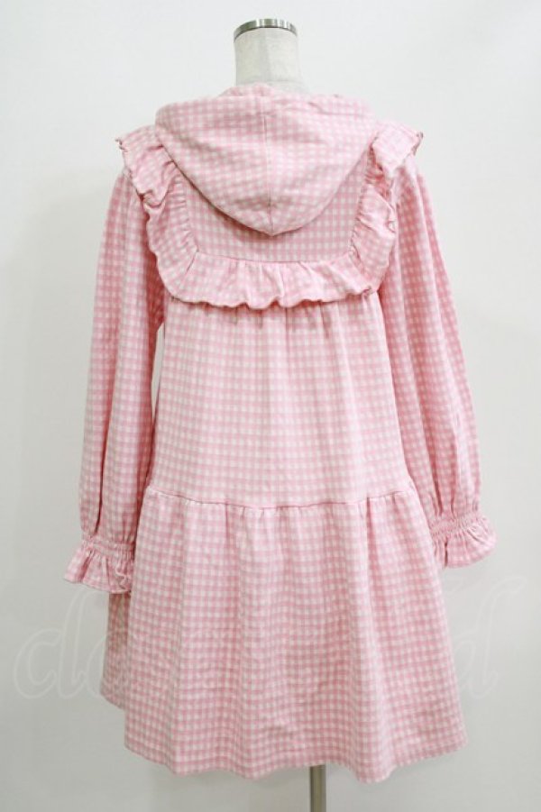 画像3: Candy Stripper / GOOD DAYS HOODIEワンピース  ピンク H-26-04-12-022-PU-OP-KB-ZH (3)