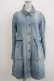 画像1: HYSTERIC GLAMOUR / デニムシャツワンピース  ブルー H-26-04-12-024-PU-OP-KB-ZH (1)