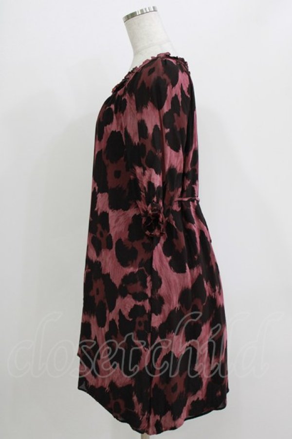 画像2: HYSTERIC GLAMOUR / レオパードワンピース  ピンクブラウン H-26-04-12-025-PU-OP-KB-ZH (2)