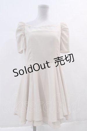 画像: 【SALE】Honey Bunchi / リボン半袖ワンピース I-23-09-22-011-LO-OP-HD-ZT155