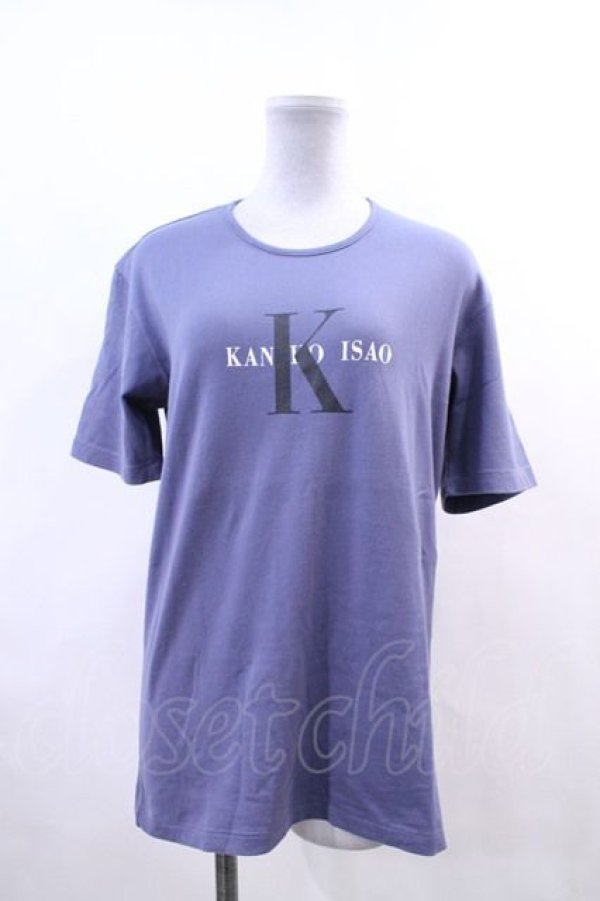 画像1: KANEKO ISAO / ロゴ半袖カットソー I-23-10-10-024-EL-TO-HD-ZI (1)
