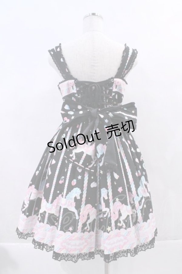 新品 Angelic Pretty Sugary Carnival 黒ジャンスカ