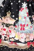 画像6: BABY,THE STARS SHINE BRIGHT / くみゃちゃんのクリスマスマーケットジャンパースカートI&カチューシャセット  黒 I-23-12-11-005-BA-OP-HD-ZI (6)