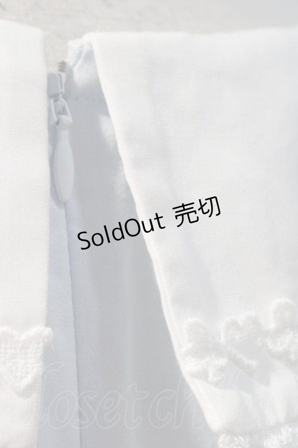 画像6: BABY,THE STARS SHINE BRIGHT / Dreaming Aliceワンピース  サックスＸ白 I-23-12-13-026-BA-OP-HD-ZI (6)