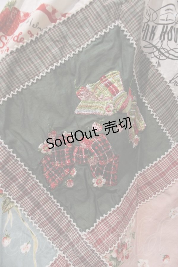 画像5: PINK HOUSE / Salon de Fraiseパッチワークスカート  アイボリー I-23-12-27-039-LO-SK-HD-ZI (5)