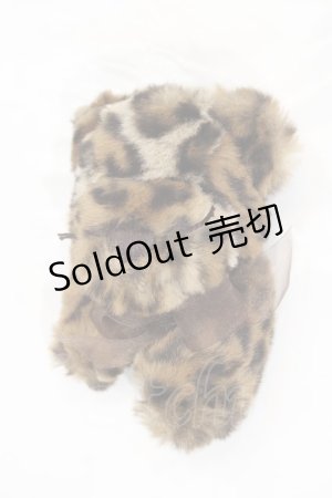 画像: WONDERFUL WORLD / ヒョウブローチ  ブラウン I-24-01-04-116-LO-ZA-HD-ZI