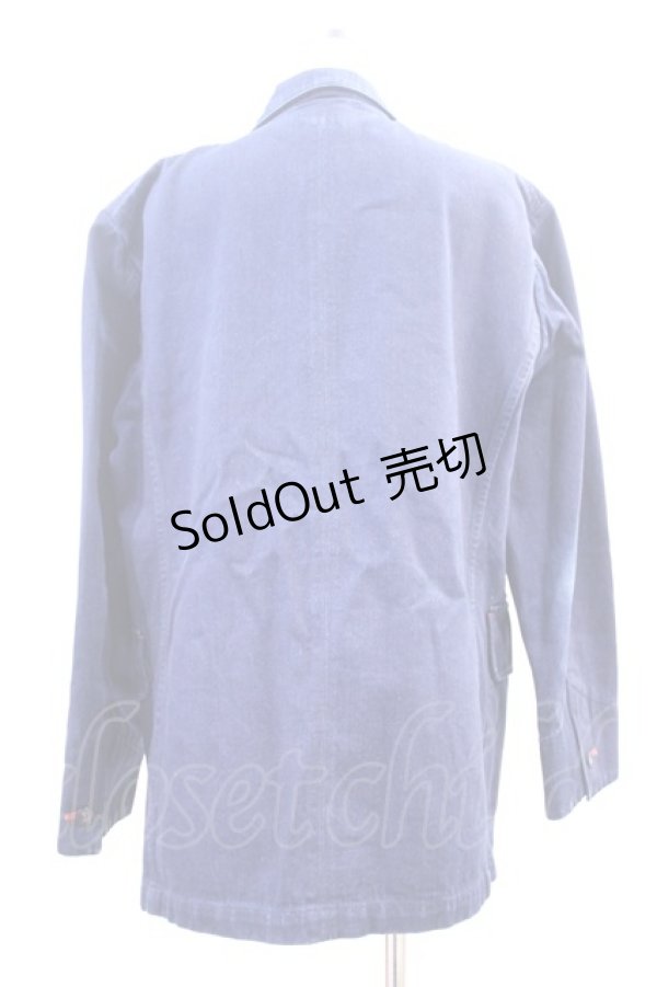 画像2: Karl Helmut / デニム風ブルゾン  紺 I-24-01-08-088-EL-JA-HD-ZI (2)