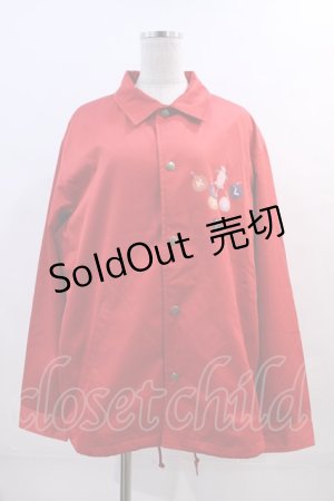 画像: Karl Helmut / ぺんぎんスナップボタンジャケット  赤 I-24-01-29-057-EL-JA-HD-ZI