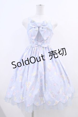 画像: Angelic Pretty / SPACE TOYSジャンパースカート  サックス I-24-01-29-011-AP-OP-HD-ZI