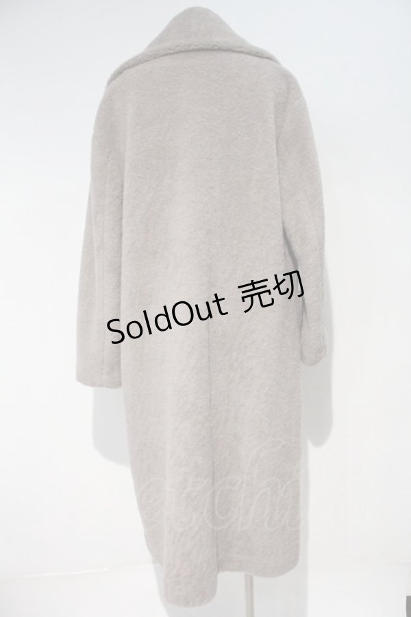 画像2: INGEBORG / ムートン風ウールロングコート  ブラウン I-24-02-28-024-LO-CO-HD-ZT-C018 (2)