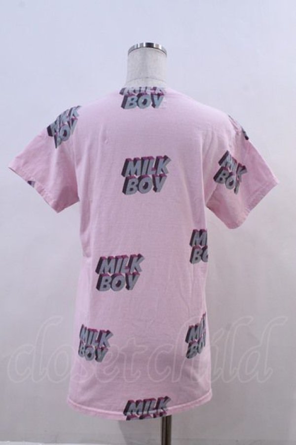 画像2: MILKBOY / CARTOON LOGO Tシャツ  ピンク I-24-03-09-032-MB-TO-HD-ZI (2)