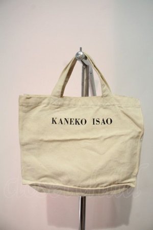 画像: KANEKO ISAO / キャンバスミニトート  オフホワイト I-24-03-20-103-EL-BG-HD-ZI