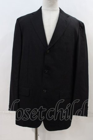 画像: Karl Helmut / 内側ストライプジャケット XL 黒 I-24-04-03-089-EL-JA-HD-ZT039