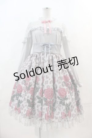 画像: Angelic Pretty / Rebecca Leopardワンピース  グレー I-24-04-15-031-AP-OP-HD-OS