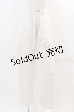 画像: Karl Helmut / ロゴ刺繍パンツ 3(M) アイボリー I-24-04-19-110-EL-PA-HD-ZI