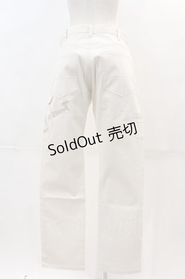 画像2: Karl Helmut / ロゴ刺繍パンツ 3(M) アイボリー I-24-04-19-110-EL-PA-HD-ZI (2)