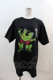 画像1: NieR Clothing / ブル君Tシャツ XL 黒Ｘ緑 I-24-04-29-023-PU-TO-HD-ZT329 (1)