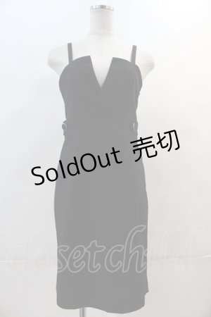 画像: couture BY ROJITA / キャミワンピース  黒 I-24-05-01-045-LO-OP-HD-ZI