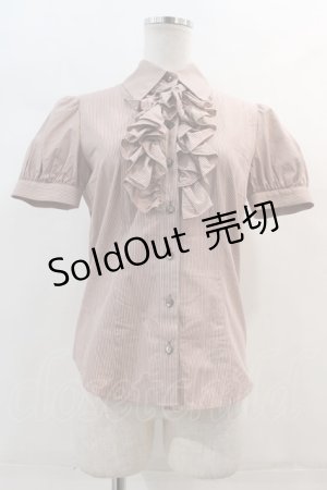 画像: 【SALE】NO.S PROJECT /二次元と運命が交差するブラウス S ボルドー I-24-05-01-016-LO-ZA-HD-ZT418