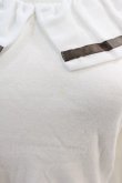 画像4: PUTUMAYO / シフォン襟袖付き長袖Tシャツ  オフホワイト I-24-05-03-005-PT-TS-HD-ZI (4)
