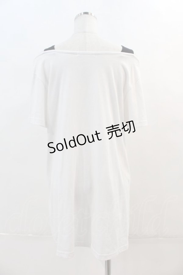画像2: PUTUMAYO / エンブレムプリント肩紐付き半袖Tシャツ  ホワイト I-24-05-03-012-PT-TS-HD-ZI (2)