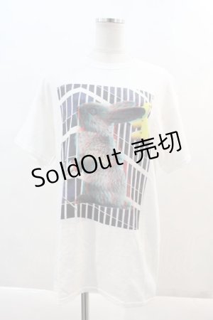 画像: MILKBOY / TS/HITMANRABBIT TEE  白 I-24-05-17-023-MB-TS-HD-ZT314