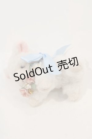 画像: PINK HOUSE / ひつじぬいぐるみコサージュ  白 I-24-05-22-123-LO-ZA-HD-ZI