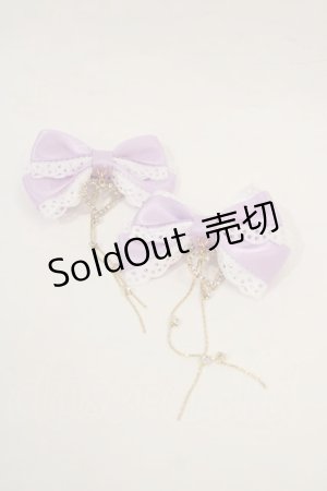 画像: LOTUS ribbon / リボンクリップセット   I-24-06-08-121-EL-AC-HD-ZY