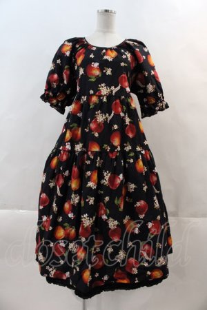 画像: PINK HOUSE / HELLO KITTY Patterned Long One-piece  クロ I-24-06-21-067-LO-OP-HD-ZI