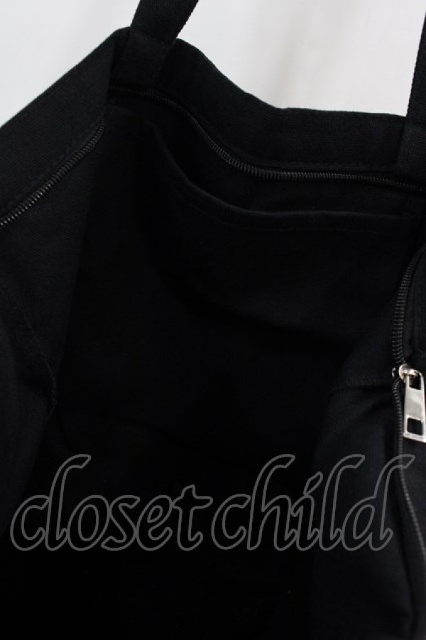 画像3: NieR Clothing / 擬人化ぐれまるトートバッグ  黒 I-24-07-17-084-PU-BG-HD-ZT335 (3)