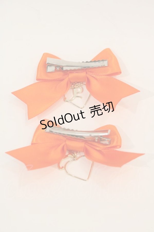 画像2: LOTUS ribbon / ミニリボンクリップセット   I-24-07-19-111-EL-AC-HD-ZT437-F001 (2)