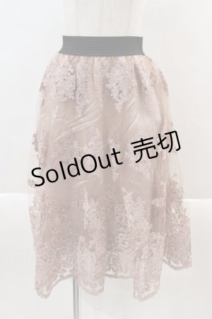 画像: axes femme / コードレーススカート M アワピンク I-24-07-22-081-AX-SK-HD-ZT119