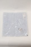 画像2: Maison de FLEUR / とかげタオルハンカチ  サックス I-24-07-22-109-LO-ZA-HD-ZT-K015 (2)