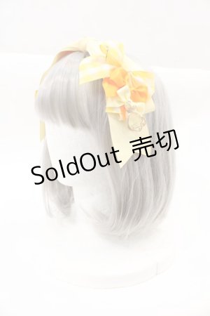 画像: LOTUS ribbon / リボンクリップヘッドドレス   I-24-07-24-048-EL-AC-HD-ZT437