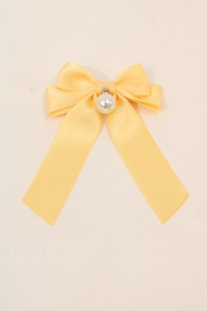 画像: LOTUS ribbon / パールリボンクリップ   I-24-07-24-078-EL-AC-HD-ZT437