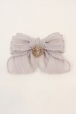 画像1: LOTUS ribbon / リボンブローチ   I-24-07-24-016-EL-AC-HD-ZT437 (1)