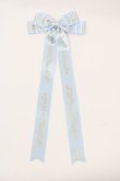 画像1: LOTUS ribbon / リボンブローチ   I-24-07-24-031-EL-AC-HD-ZT437 (1)